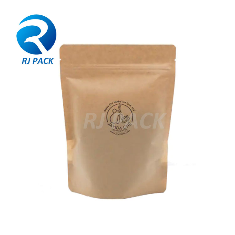 One-Side Coated Pure Kraft Paper Pouch